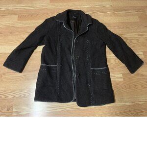 Fennelli Wool Coat Woman's Size S-M